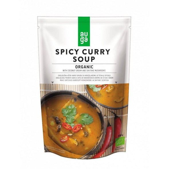 Auga Organic Spicy Curry Soup 400g