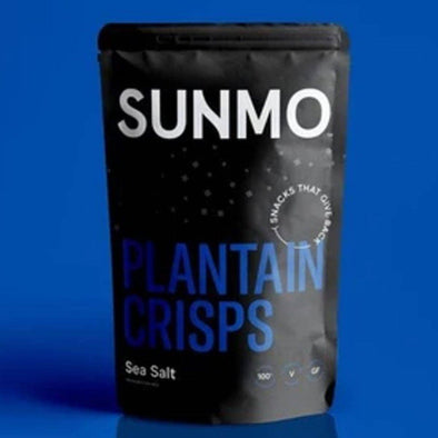 Sunmo Sea Salt Plantain Crisps 45g x 12