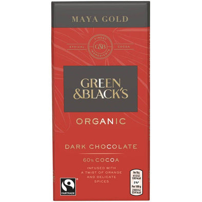 Green & Blacks Maya Gold Chocolate Bar 90g x 15