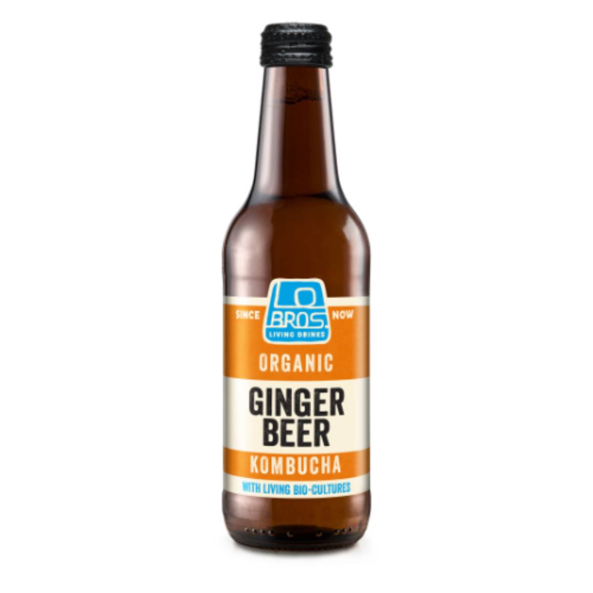 Lo Bros Organic Kombucha - Ginger Beer 330ml