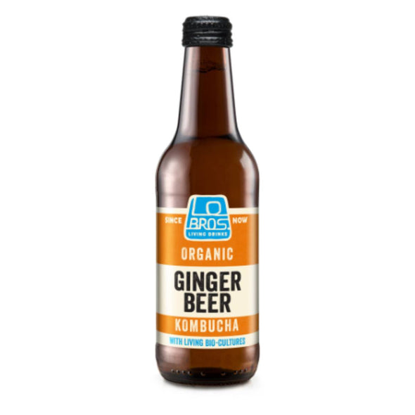 Lo Bros Organic Kombucha - Ginger Beer 330ml