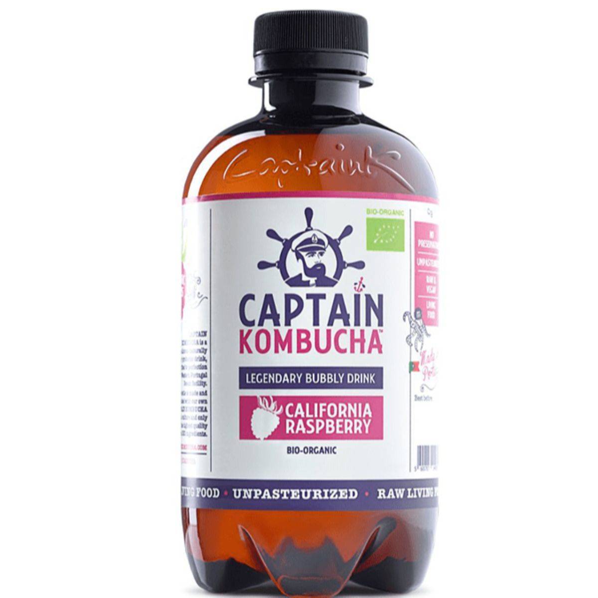 Captain Kombucha - California Raspberry 400ml x 12