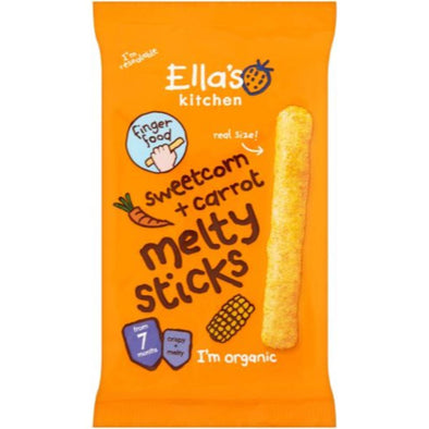 Ellas Kitchen Melty Sticks - Sweetcorn & Carrot 17g x 5