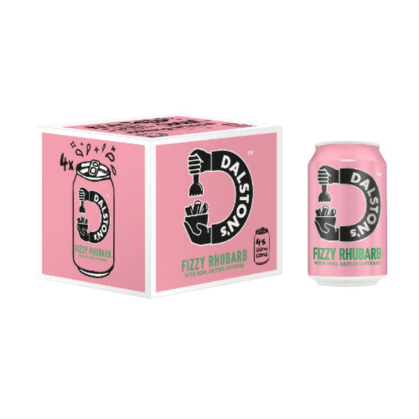 Dalstons Rhubarb Seltzer - Multipack (300mlx4) x 6