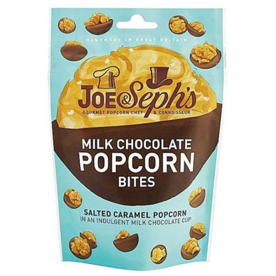 Joe & Sephs Joe&Sephs Salted Caramel Milk Chocolate Popcorn Bites 63g x 14