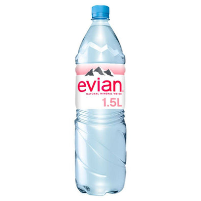 Evian Mineral Water - PET 1.5Ltr x 8