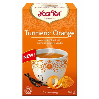 Yogi Tea Turmeric Orange 17 Bags