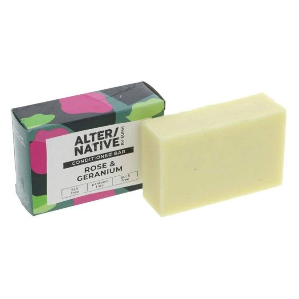 Alter/native Rose & Geranium Conditioner Bar 95g