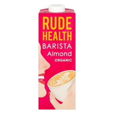 Rude Health Organic Almond Barista Drink 1Ltr x 6