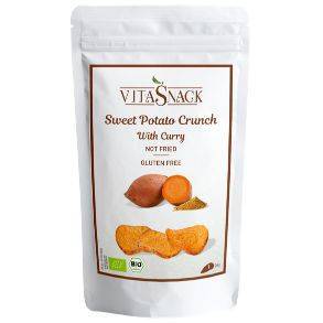 Vitasnack Organic Sweet Potato Crunch & Curry 26g x 10