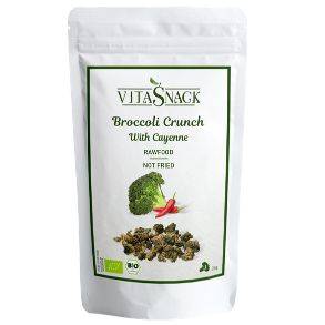 Vitasnack Organic Broccoli Crunch & Cayenne 24g x 10