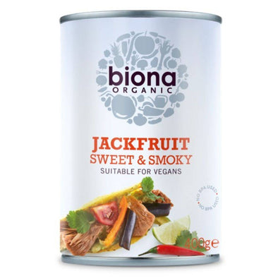 Biona Organic Sweet & Smoky Jackfruit In Can 400g