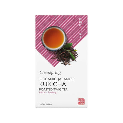 Clearspring Organic Japanese Kukicha Tea 20 Bags