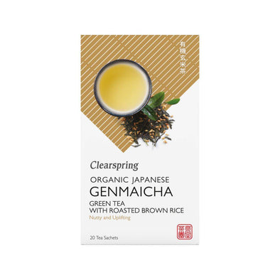 Clearspring Organic Japanese Genmaicha Tea 20 Bags