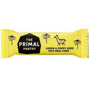Primal Pantry Lemon & Poppy Seed Real Food Bars 45g x 18