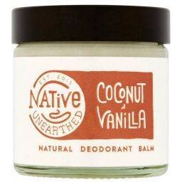 Native Unearthed Natural Deodorant Balm - Vanilla & Coconut 60ml