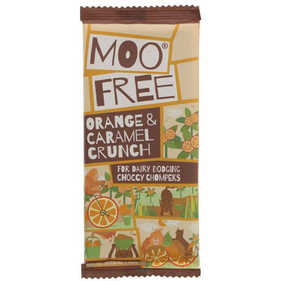 Moo Free Everyday Bar - Orange Crunch 80g x 12