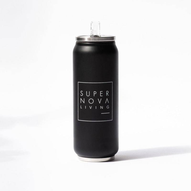 Supernova Living Can - Black Gloss Holds 350ml Single