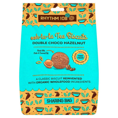 Rhythm 108 Ooh La Tea Biscuit - Double Choco Hazelnut 135g