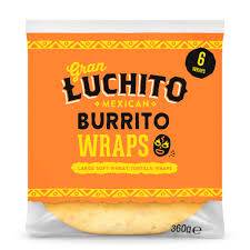 Gran Luchito Burrito Wraps 360g