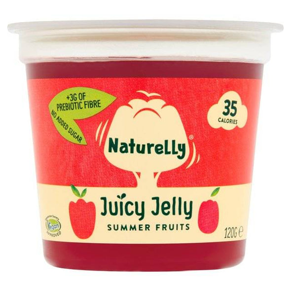 Naturelly Jelly Pot & Prebiotic Fibre - Summer Fruit 120g x 12