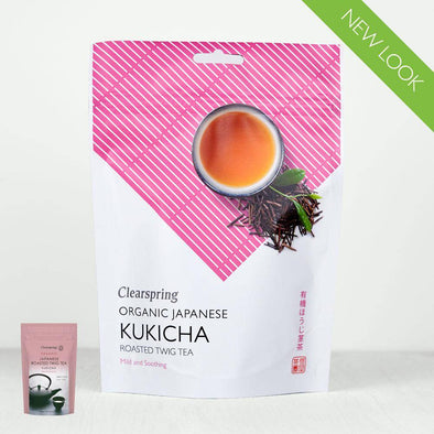 Clearspring Organic Japanese Loose Kukicha Roast Twig Tea 90g