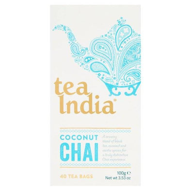 Tea India Coconut Chai 40 Bags x 4