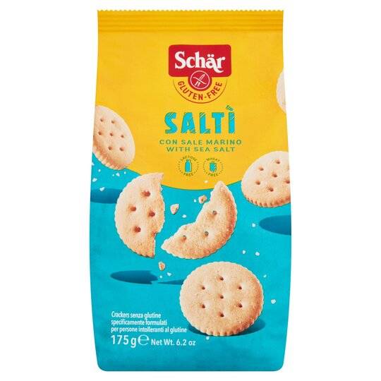 Schar Gluten Free Salti Crackers 175g