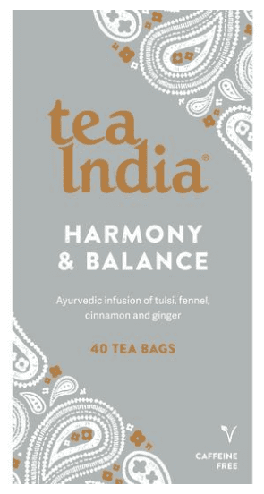 Tea India Harmony & Balance 40 Bags x 4